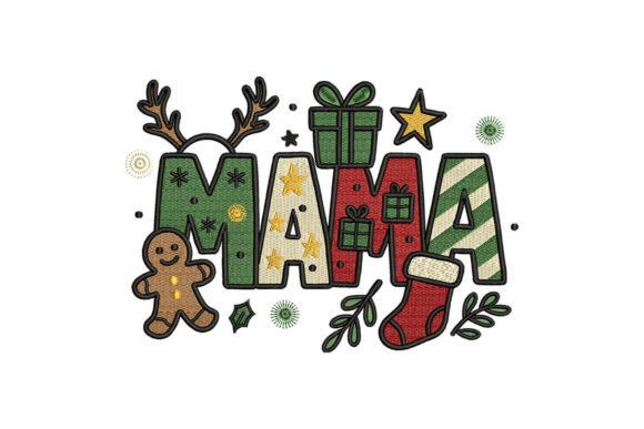 Christmas Mama Embroidery Design Review