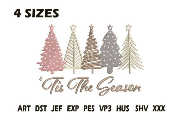 Christmas Trees Embroidery Design Review