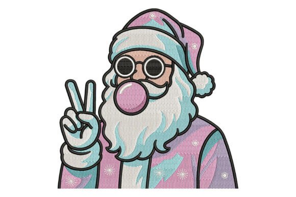 Cool Santa Bubblegum Embroidery Review
