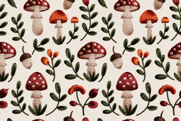 Cottagecore Mushroom Embroidery PATTERN Review