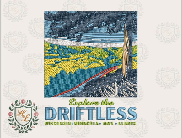 Explore the Driftless Embroidery Files for Market Success