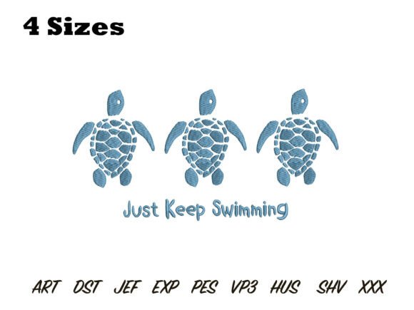 Just Keep Swimming Embroidery: A Designer's Fair Review