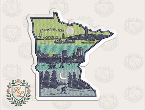 Layers of Minnesota Embroidery Files Review