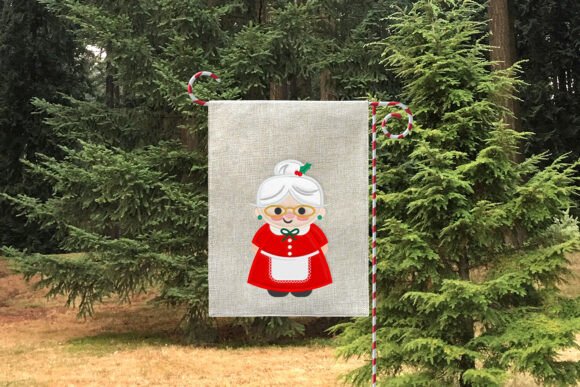 Mrs Claus Applique Embroidery Review for Etsy