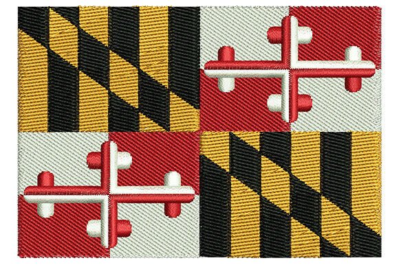 Review: Maryland State Flag Embroidery Designs