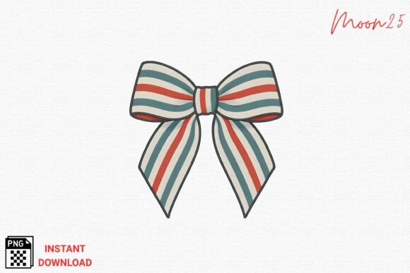 Review: Striped Ribbon Bow Embroidery PNG