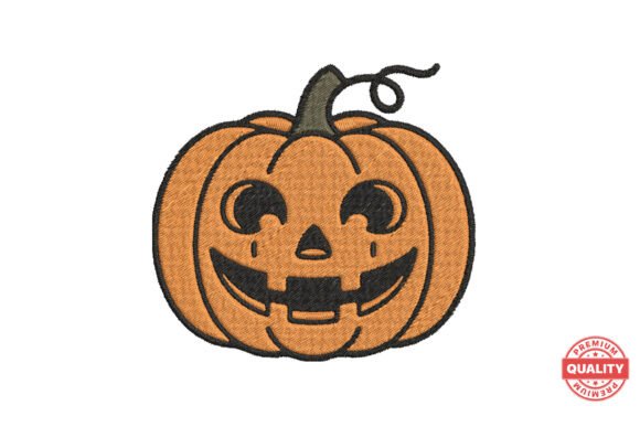 Smiling Pumpkin Halloween Embroidery Review